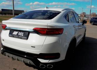 Образец цвета 080 ATHENS WHITE на автомобиле - №3