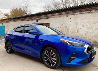 Образец цвета СИНИЙ САПФИР на автомобиле - №2