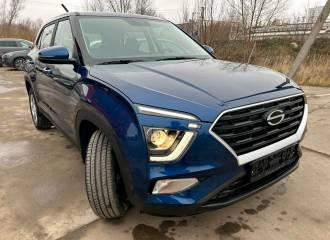 Образец цвета GALAXY BLUE на автомобиле - №1