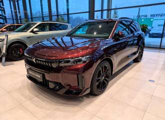 Образец цвета БУРГУНДИ на автомобиле - №1