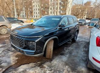 Образец цвета MAGIC BLACK на автомобиле - №1