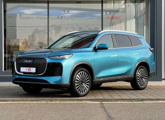 Образец цвета CITY BLUE на автомобиле - №1