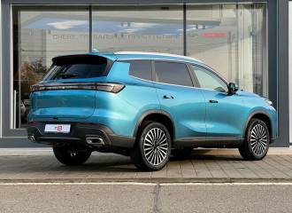 Образец цвета CITY BLUE на автомобиле - №3