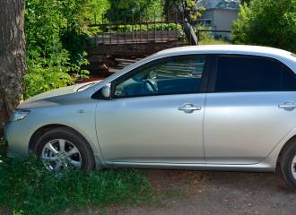 Образец цвета 1C8 LUNAR MIST SILVER на автомобиле - №0