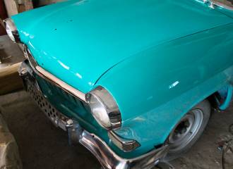 Образец цвета МОРСКАЯ ВОЛНА на автомобиле - №0