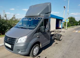 Образец цвета ШТОРМ ГРЕЙ ГАЗ на автомобиле - №1