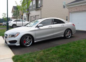 Образец цвета 761 POLARSILBER на автомобиле - №0