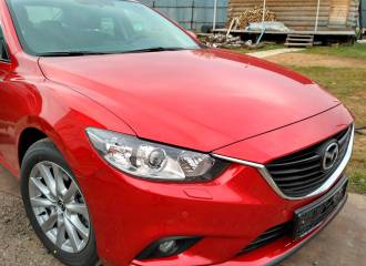 Образец цвета 41V SOUL RED на автомобиле - №1