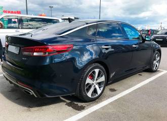 Образец цвета B4U GRAVITY BLUE на автомобиле - №2