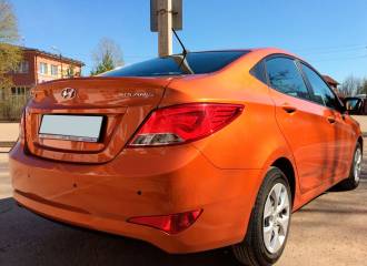 Образец цвета R9A VITAMIN C на автомобиле - №3