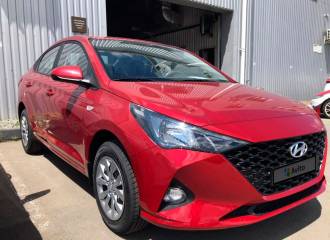 Образец цвета WR7 DRAGON RED на автомобиле - №1