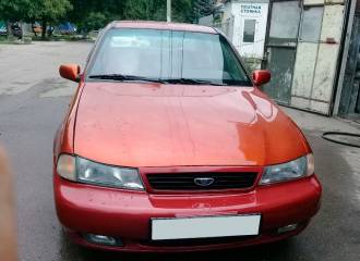 Образец цвета 72U ORANGE RED на автомобиле - №0