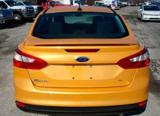 Образец цвета 7238 YELLOW BLAZE на автомобиле - №2