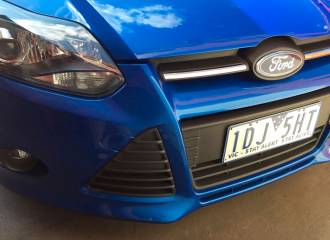 Образец цвета 27B WINNING BLUE на автомобиле - №1