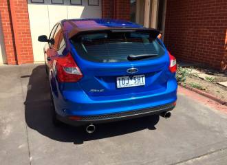 Образец цвета 27B WINNING BLUE на автомобиле - №3