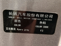 HAVAL 0F3, F3, FB | AYERS GREY (ПЛАТИНОВЫЙ НЕОН, ПЛАТИНОВЫЙ ИОН, 艾尔斯灰) 13