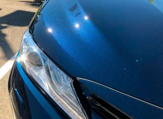 Образец цвета 221 BLACKISH AGEHA на автомобиле - №1