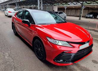 Образец цвета 3R3 BARCELONA RED на автомобиле - №2