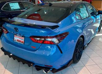 Образец цвета 8W2 GREYISH BLUE на автомобиле - №3