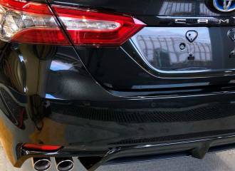 Образец цвета 219 PRECIOUS BLACK на автомобиле - №3