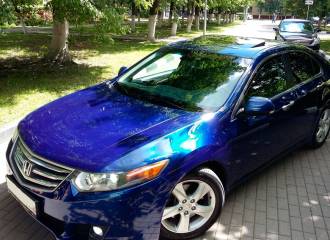 Образец цвета B553P COBALT BLUE на автомобиле - №2