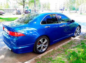 Образец цвета B507P ARCTIC BLUE на автомобиле - №3