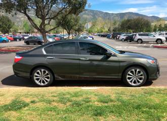 Образец цвета G536M HEMATITE на автомобиле - №1