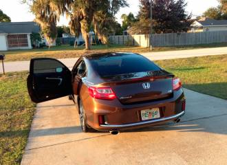 Образец цвета YR594P TIGER EYE на автомобиле - №1