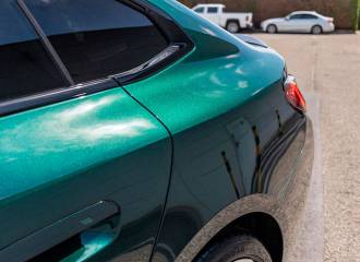 Образец цвета 430 OXFORDGRUEN II на автомобиле - №1