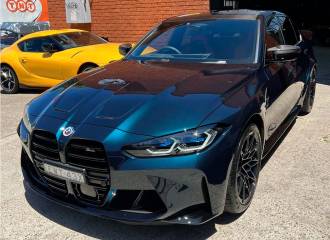 Образец цвета S10 MALACHITGRUEN DUNKEL на автомобиле - №2