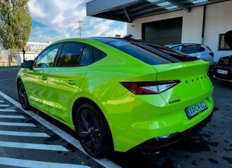 Образец цвета LG6E MAMBA GREEN на автомобиле - №3