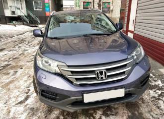 Образец цвета B570M TWILIGHT BLUE на автомобиле - №1