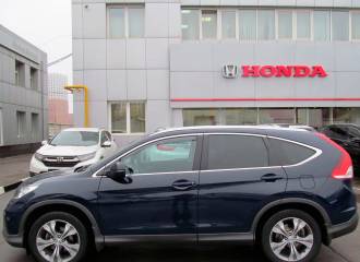 Образец цвета B580 DEEP OCEAN BLUE на автомобиле - №1