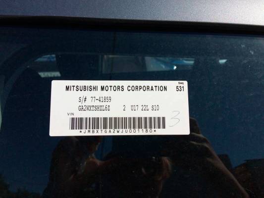 MITSUBISHI AB, CMU10017, KBW, TRN, U16, U17, U18 | TITANIUM GREY ...