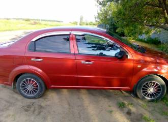 Образец цвета 98U DYNAMIC ORANGE на автомобиле - №1