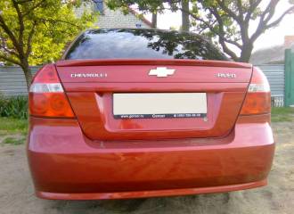 Образец цвета 98U DYNAMIC ORANGE на автомобиле - №2