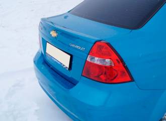 Образец цвета 12U OCEAN BLUE на автомобиле - №1