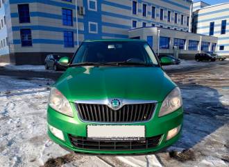 Образец цвета LF6Z ZELENA RALLYE/RALLYE GRUEN на автомобиле - №0