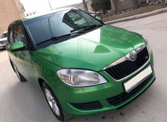 Образец цвета LF6Z ZELENA RALLYE/RALLYE GRUEN на автомобиле - №1