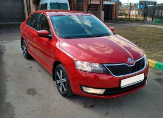 Образец цвета LF3L CERVENA RIO/RIO ROT на автомобиле - №1