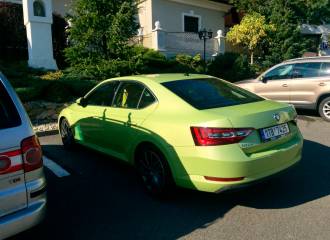 Образец цвета LF6Y ZELENA PISTACHIO/LEMON KICK на автомобиле - №2