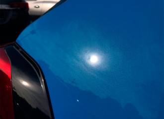 Образец цвета 8W9 CYAN SPLASH на автомобиле - №3