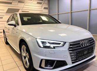 Образец цвета LS9R GLETSCHERWEISS на автомобиле - №2