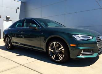 Образец цвета LX6W GOTLANDGRUEN на автомобиле - №0