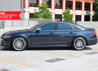 Образец цвета LX5R MONDSCHEINBLAU на автомобиле - №3