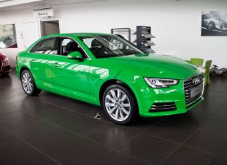 Образец цвета 2D8 GRUEN на автомобиле - №0