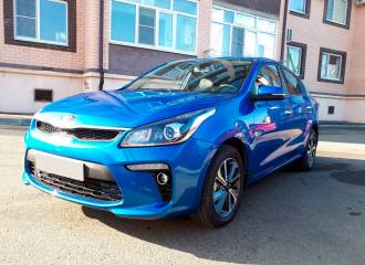 Образец цвета N4B MARINA BLUE на автомобиле - №2