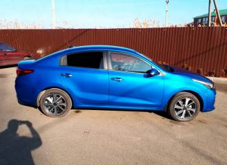 Образец цвета N4B MARINA BLUE на автомобиле - №3