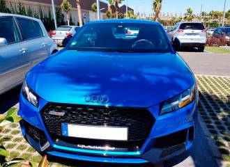 Образец цвета LX5J ARABLAU на автомобиле - №0