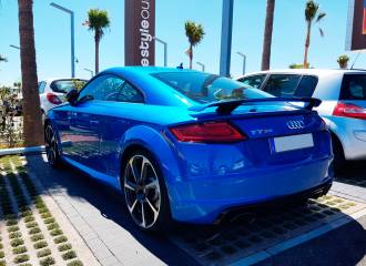 Образец цвета LX5J ARABLAU на автомобиле - №3